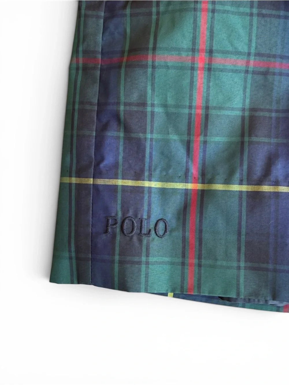 Polo Ralph Lauren Plaid Fit-And-Flare Dress
